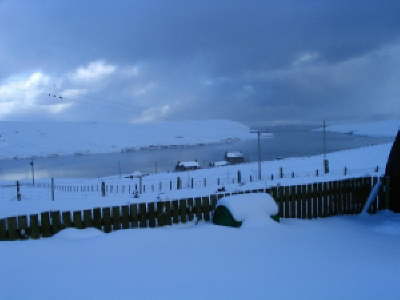 The snow shoes are in the cupboard!